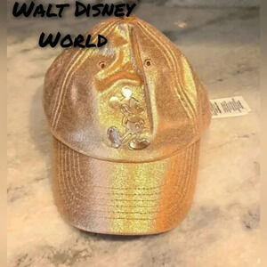 Mickey Mouse Disneyland rose gold toddler hat